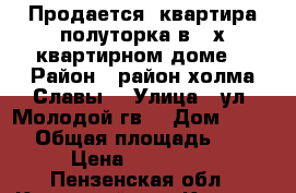 Продается  квартира полуторка в 3-х квартирном доме. › Район ­ район холма Славы. › Улица ­ ул. Молодой гв. › Дом ­ 59-3 › Общая площадь ­ 24 › Цена ­ 700 000 - Пензенская обл., Кузнецкий р-н, Кузнецк г. Недвижимость » Квартиры продажа   